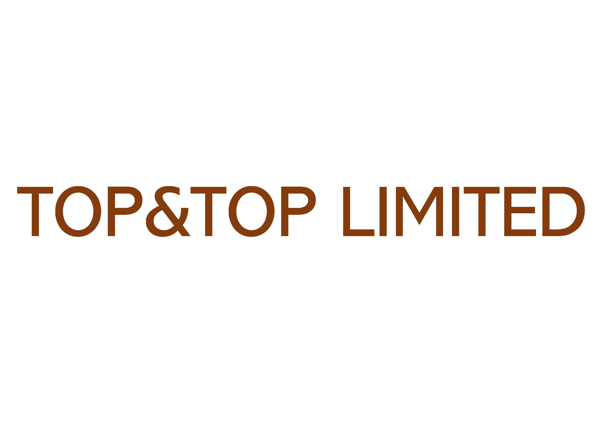 TOP＆TOP LIMITED<br> (天上天有限会社)様ロゴ